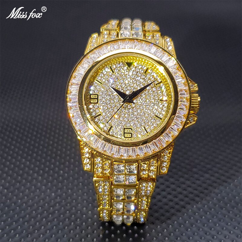 Watches 18K Gold Watch Waterproof High Quality Watches