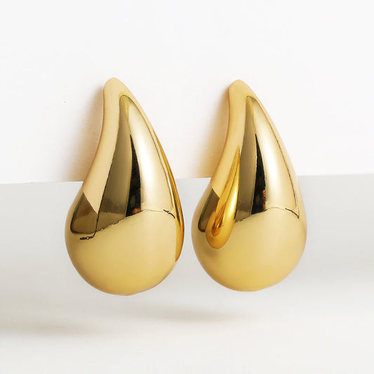 Gold Plated Waterdrop Earrings