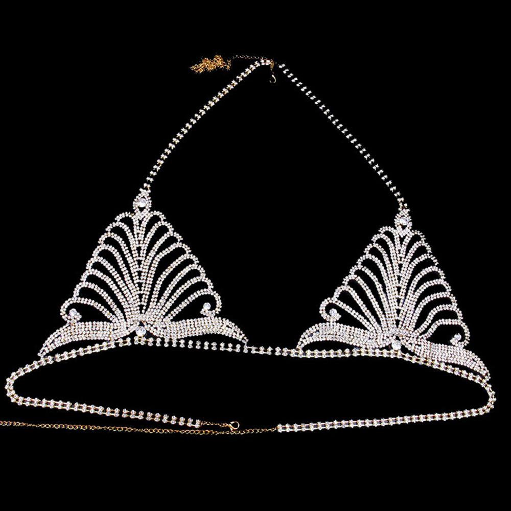 Handmade Sexy Jewelry Crystal Lingerie